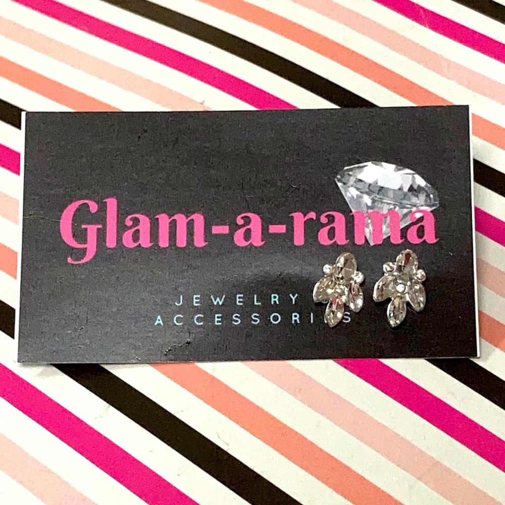 Sparkly Crystal Earrings - Small